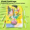 Ohuhu Acrylic Paint Markers Refillable 36 Colors Acrylic Markers High Opacity Paint Markers Waterproof Lightfast for Rock Painting Easter Eggs 3D Prints Wood Glass Ceramic Canvas - Hanauma